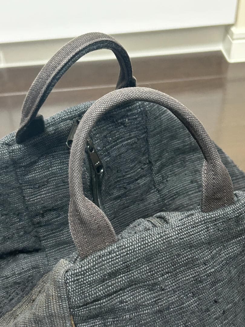 ゆずりは★野崎弘子さんの裂き織りバック