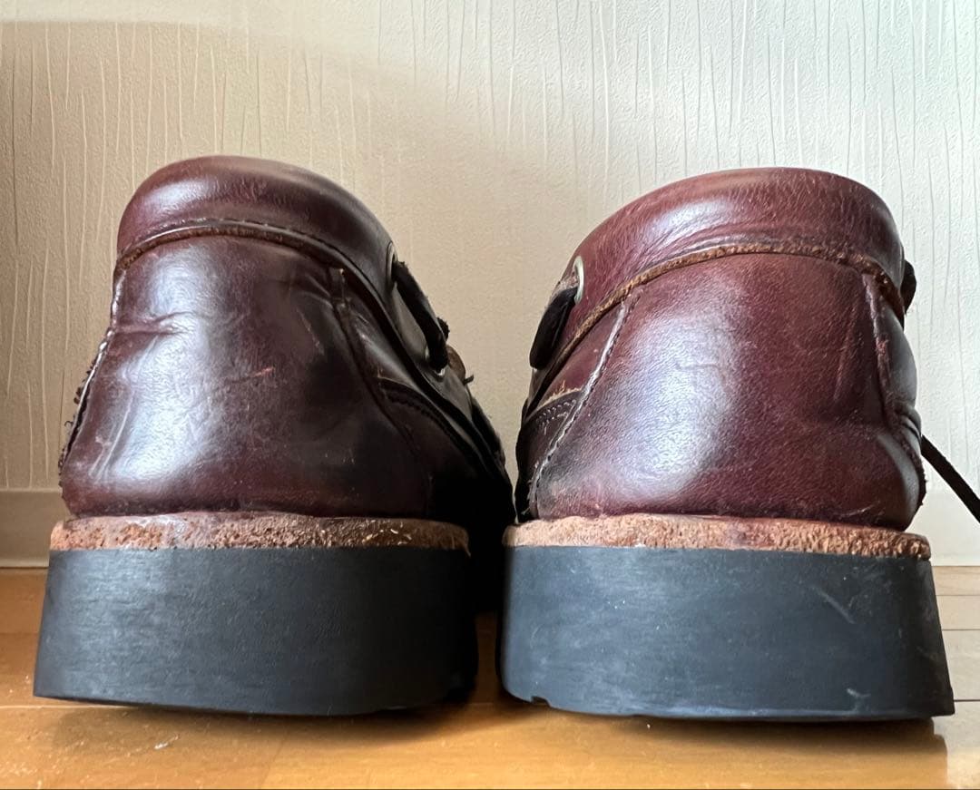 ユケテン yuketen ラッセルモカシン ビブラムソール デッキシューズ