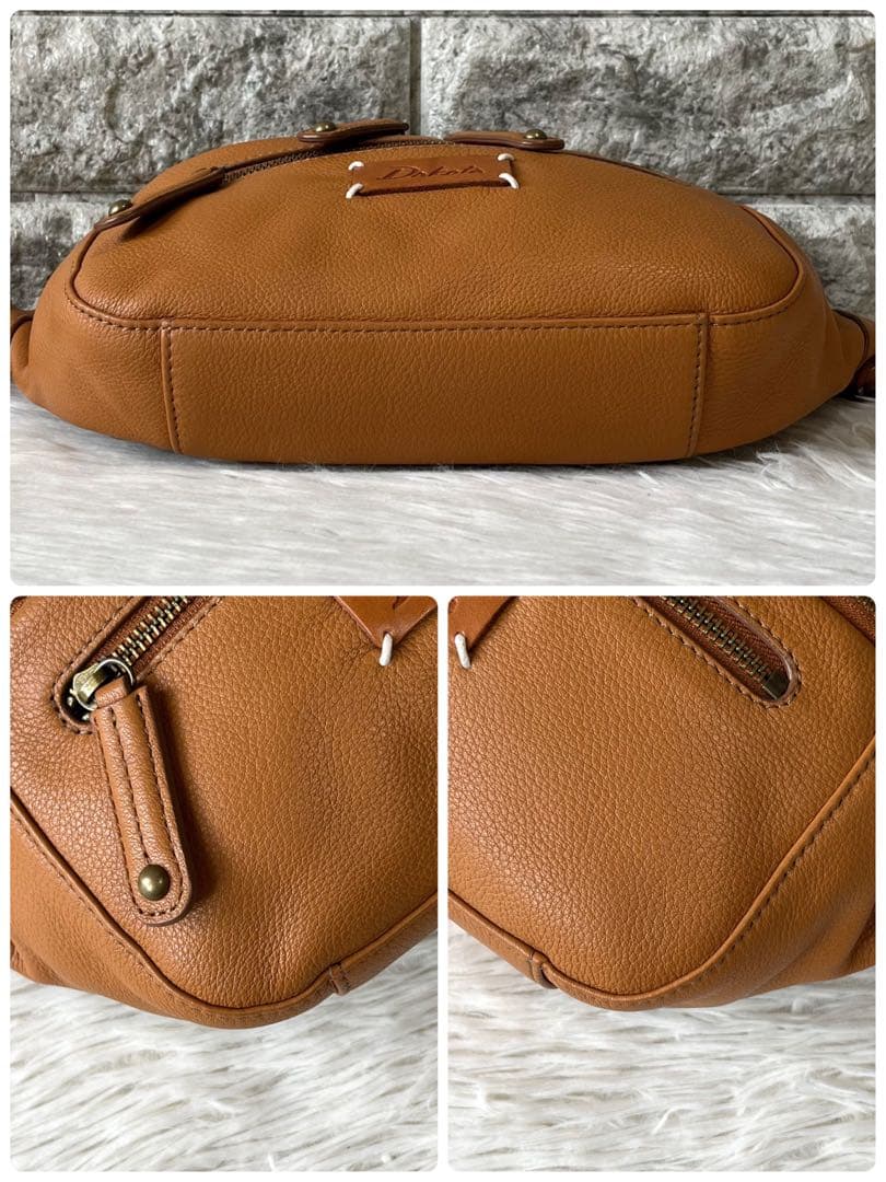 【新品未使用】ダコタ　レザー　ボディバッグ　ポーチ