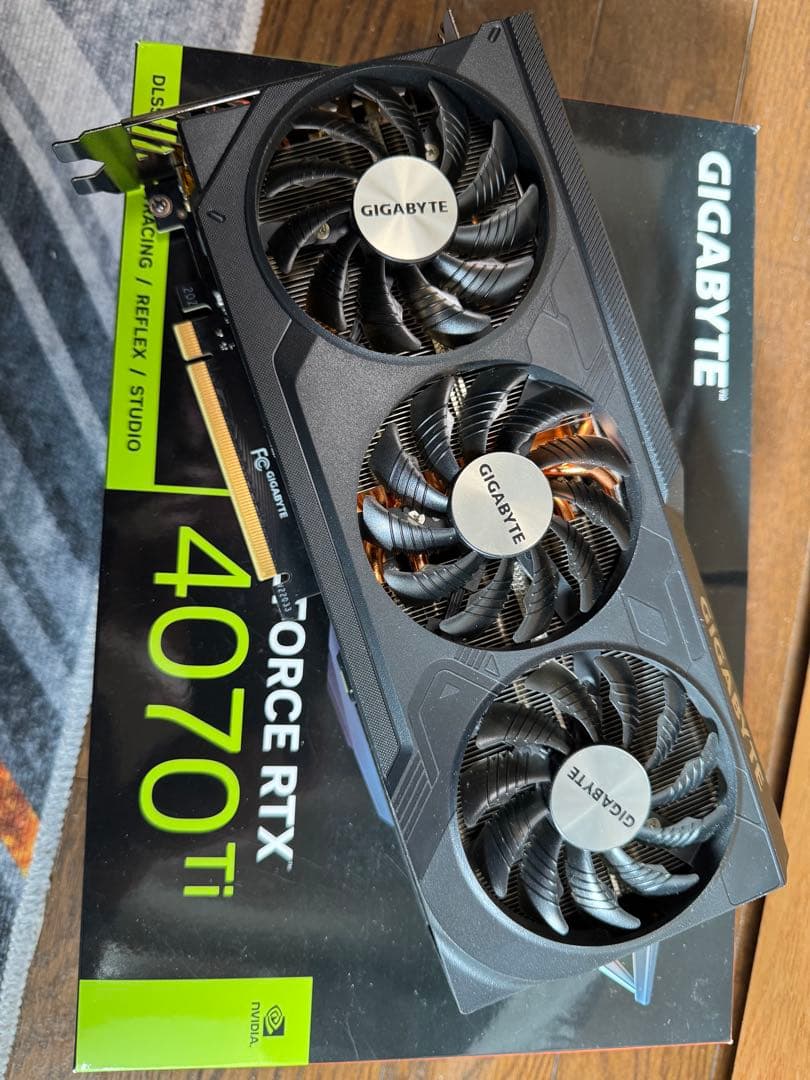 グラフィックボード・グラボ・ビデオカード GIGABYTE RTX 4070 Ti WINDFORCE OC 12G