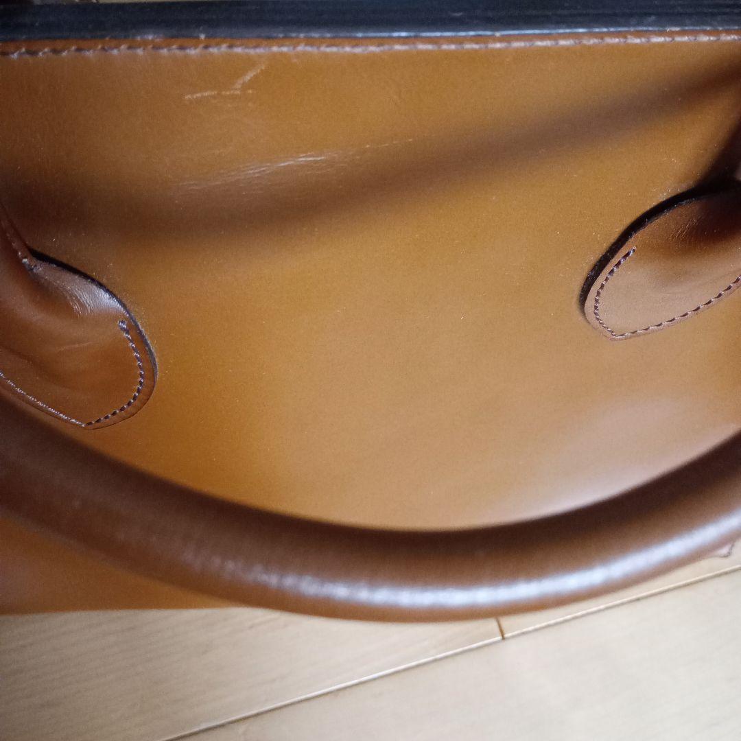 SOMÈS SADDLE ブラウンレザー ビジネスバッグ