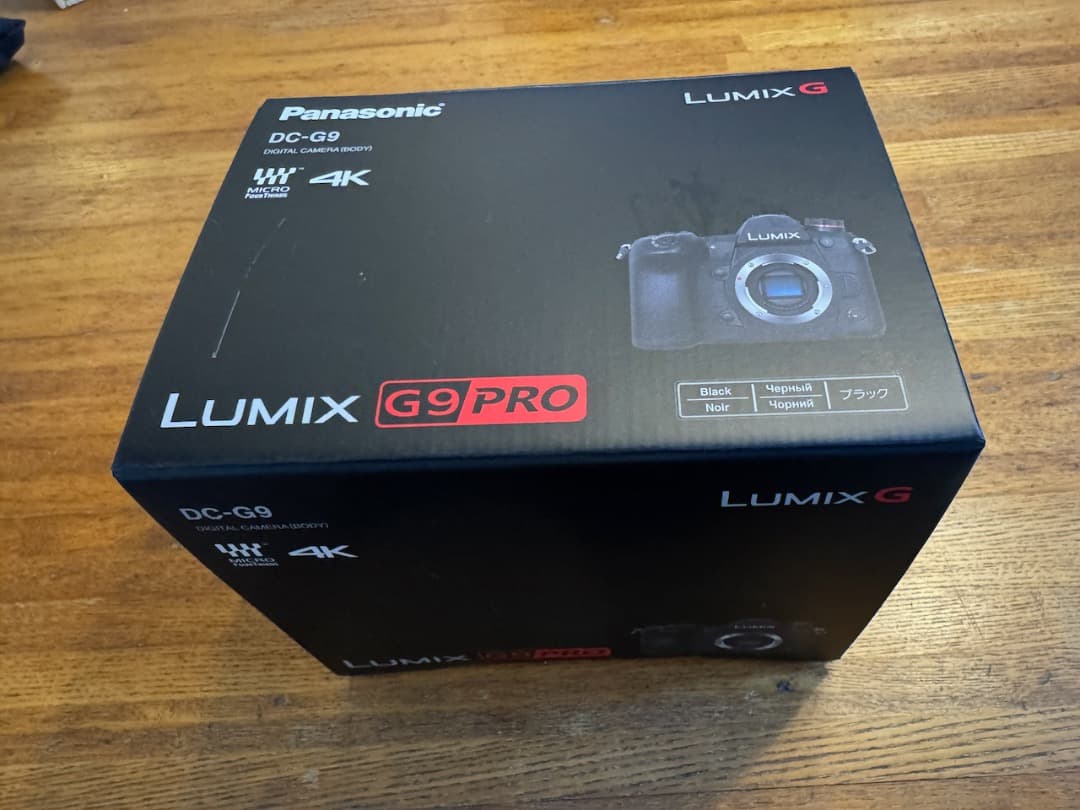 【タイムセール！】Pana LUMIX G9 Pro V-Log L 拡張済み