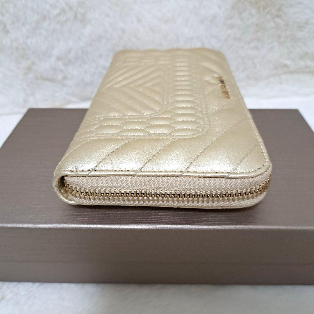 ✨ほぼ未使用✨ブルガリ　長財布　ラウンドファスナー セルペンティ　キルティング