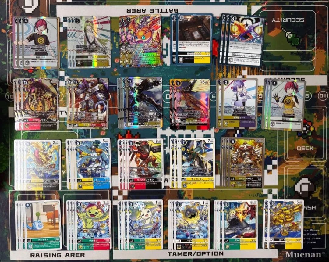 B CSアルファモンデッキ デッキ　デッキパーツ　デジモン　デジモンカード