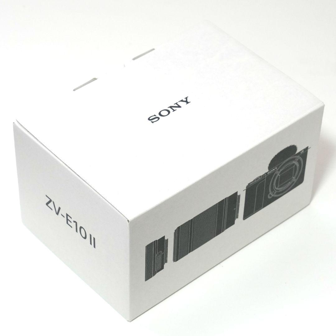 新品 SONY VLOGCAM ZV-E10 Ⅱボディ ブラック 26/01購入