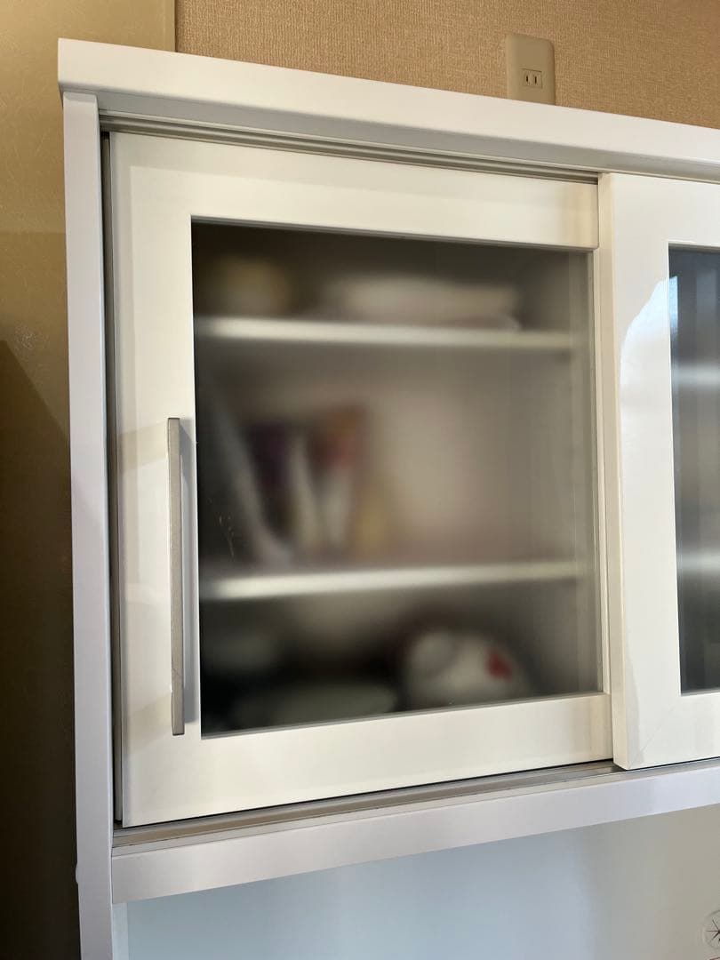 ニトリ キッチンボード 食器棚 レジューム ホワイト