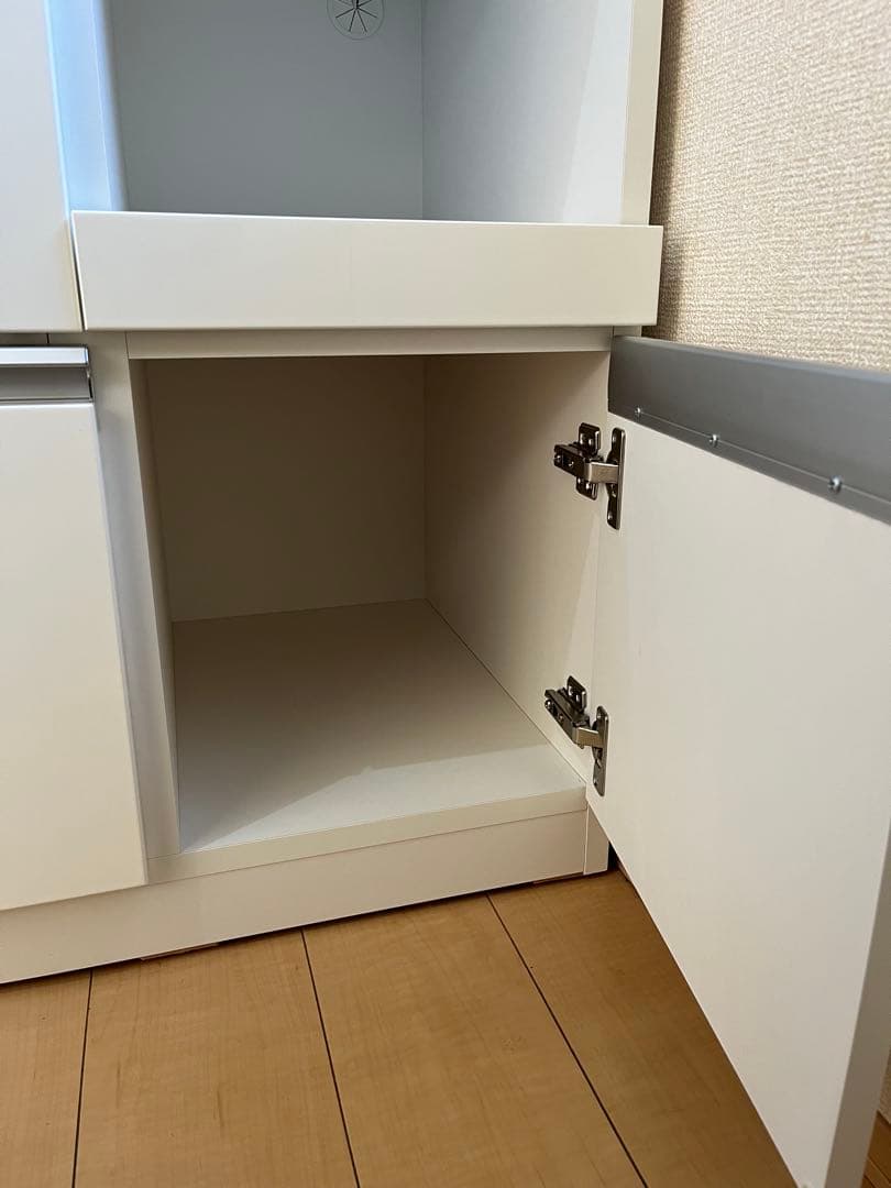 ニトリ キッチンボード 食器棚 レジューム ホワイト