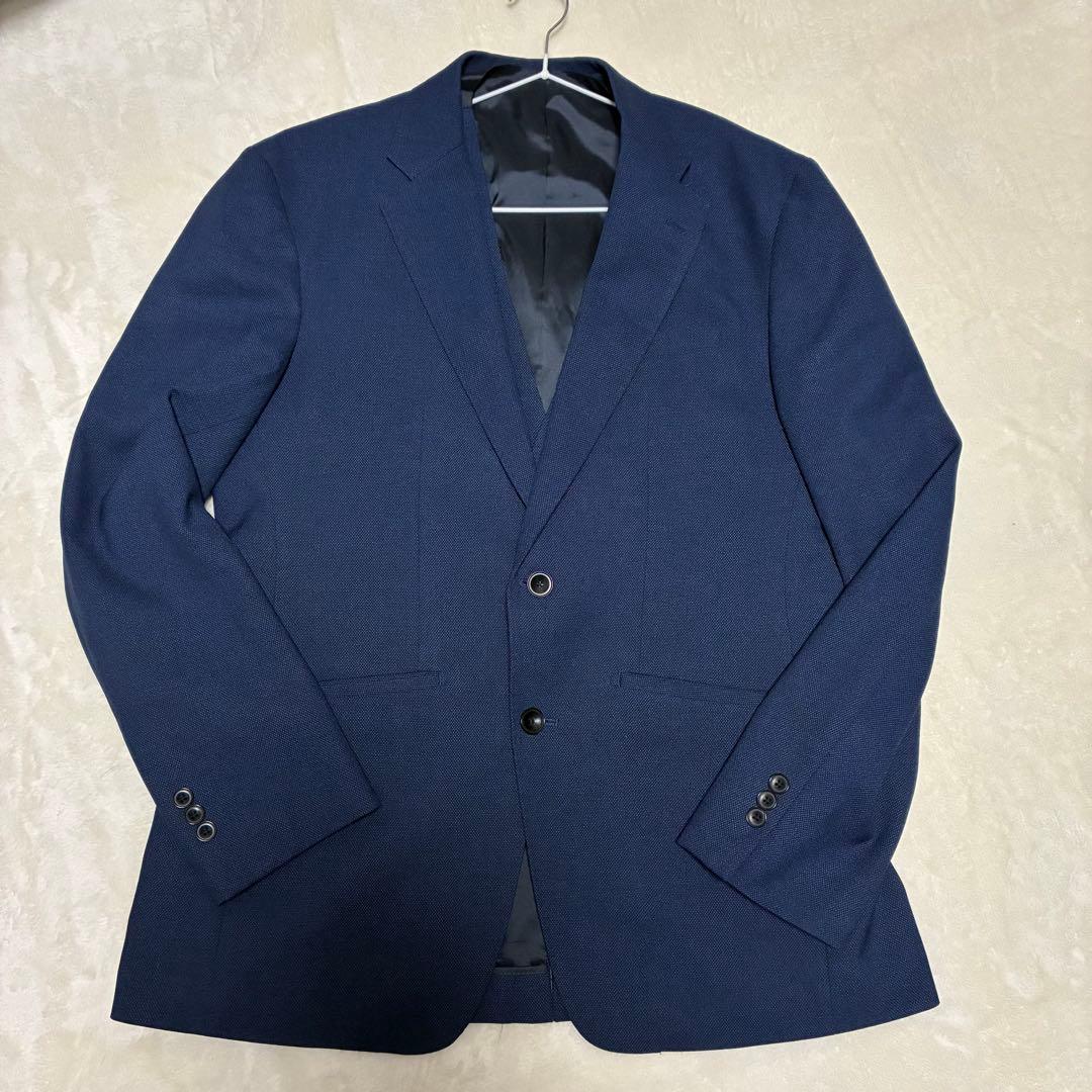 3ピース スーツセレクト スーツセットアップ ブルー AB5