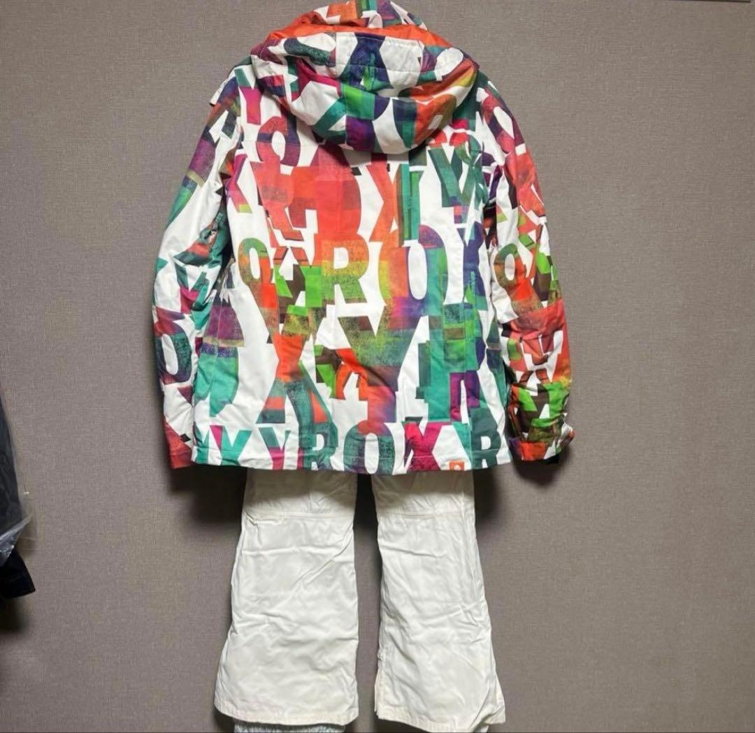 ロキシー ROXY スノーボードウェアセット M/M マルチカラー 美品