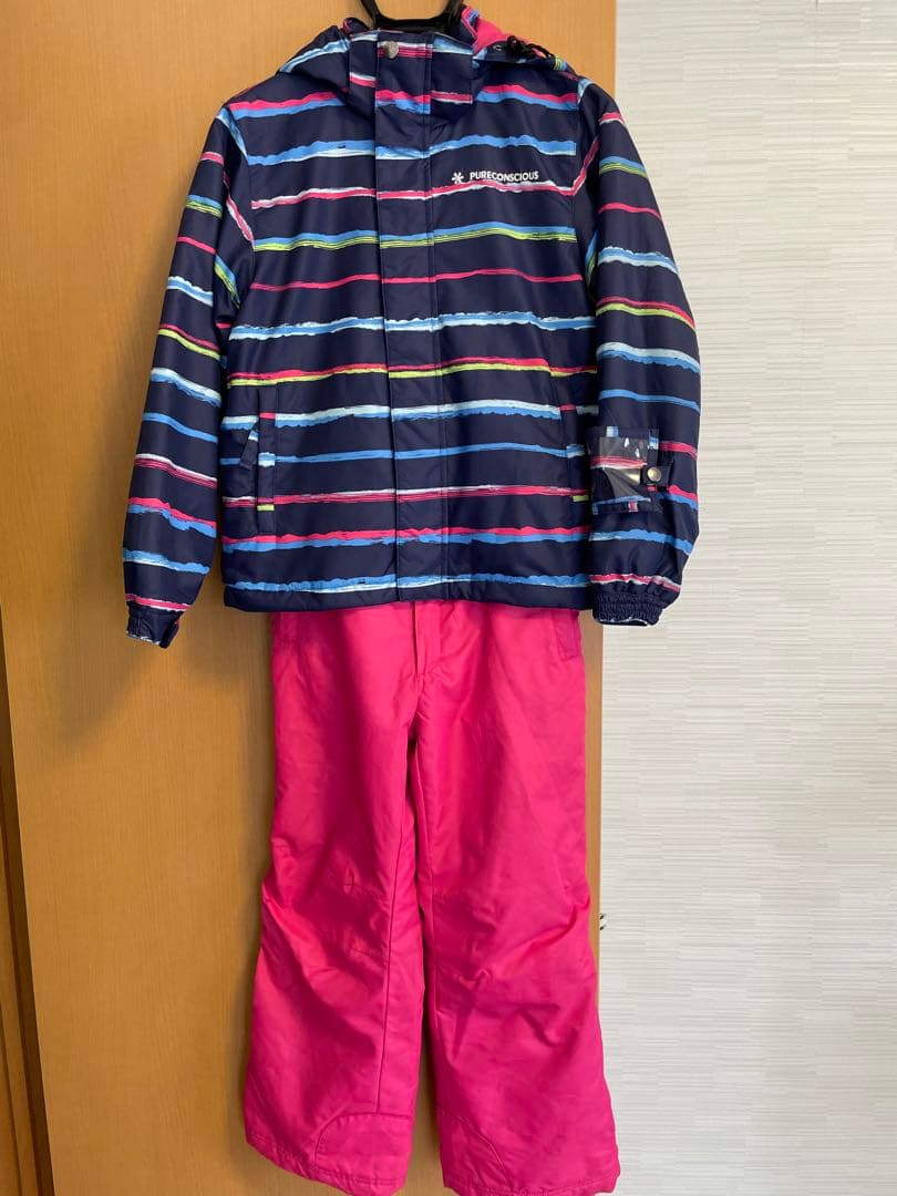 子ども用　スキーウェア　2セット　130&140 おまけ手袋3セット&パンツ