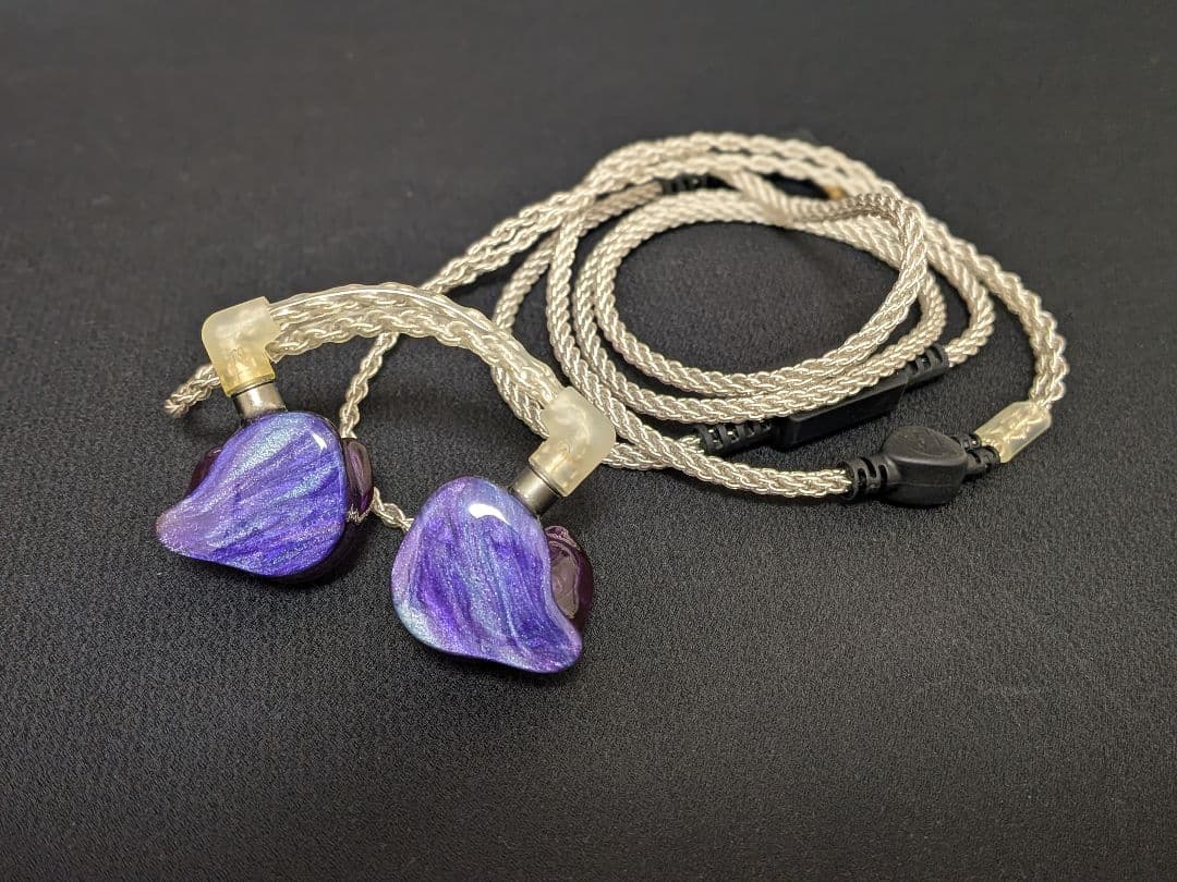 JH Audio Roxanne カスタムIEM 紫色 リシェルモデル