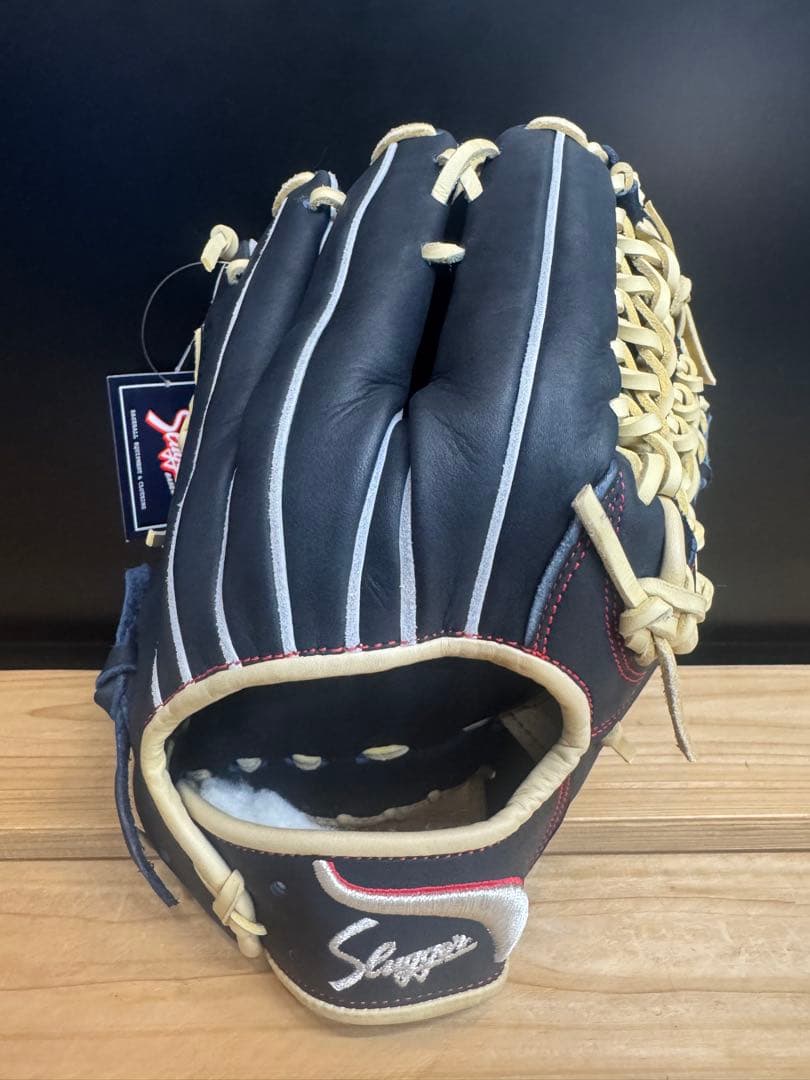型付け済！久保田スラッガー 軟式用グローブ 外野手 定価35,200円税込