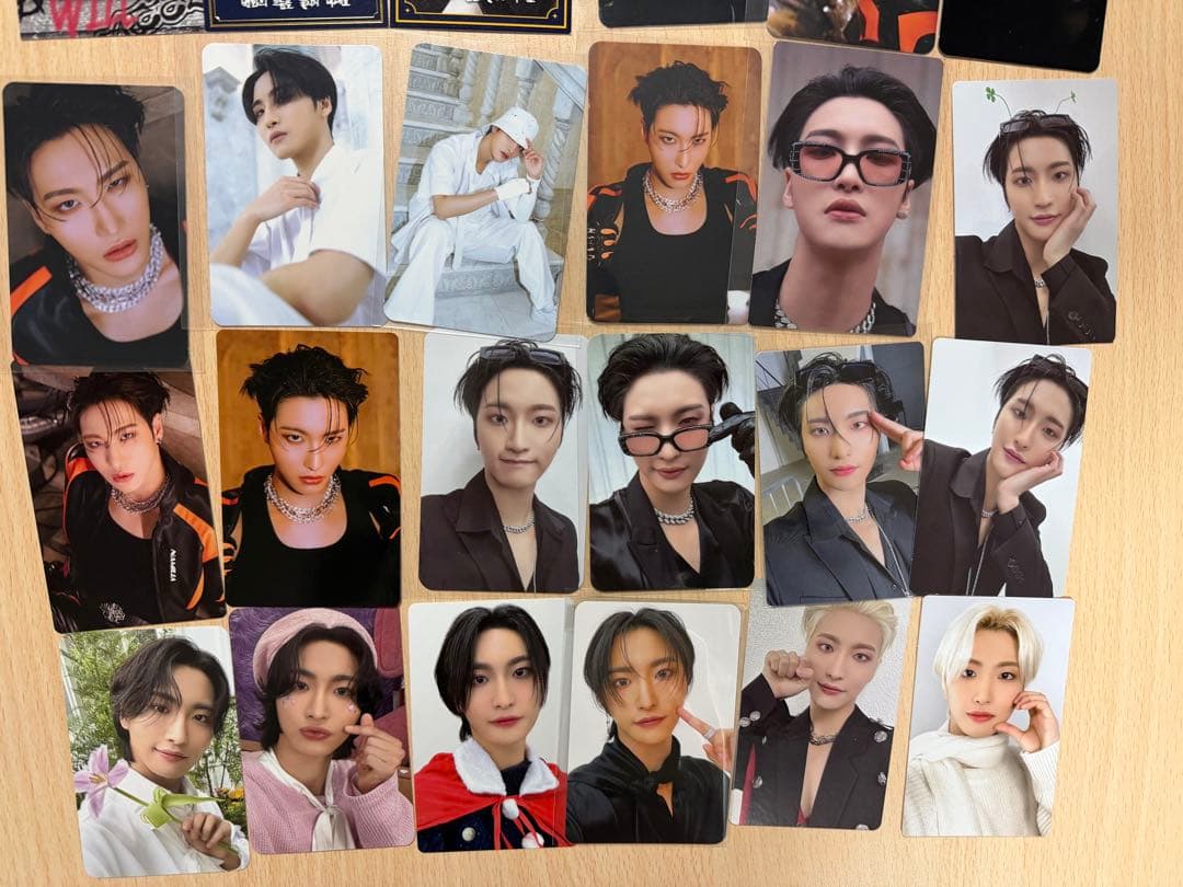 ATEEZ ソンファ　各種トレカセット