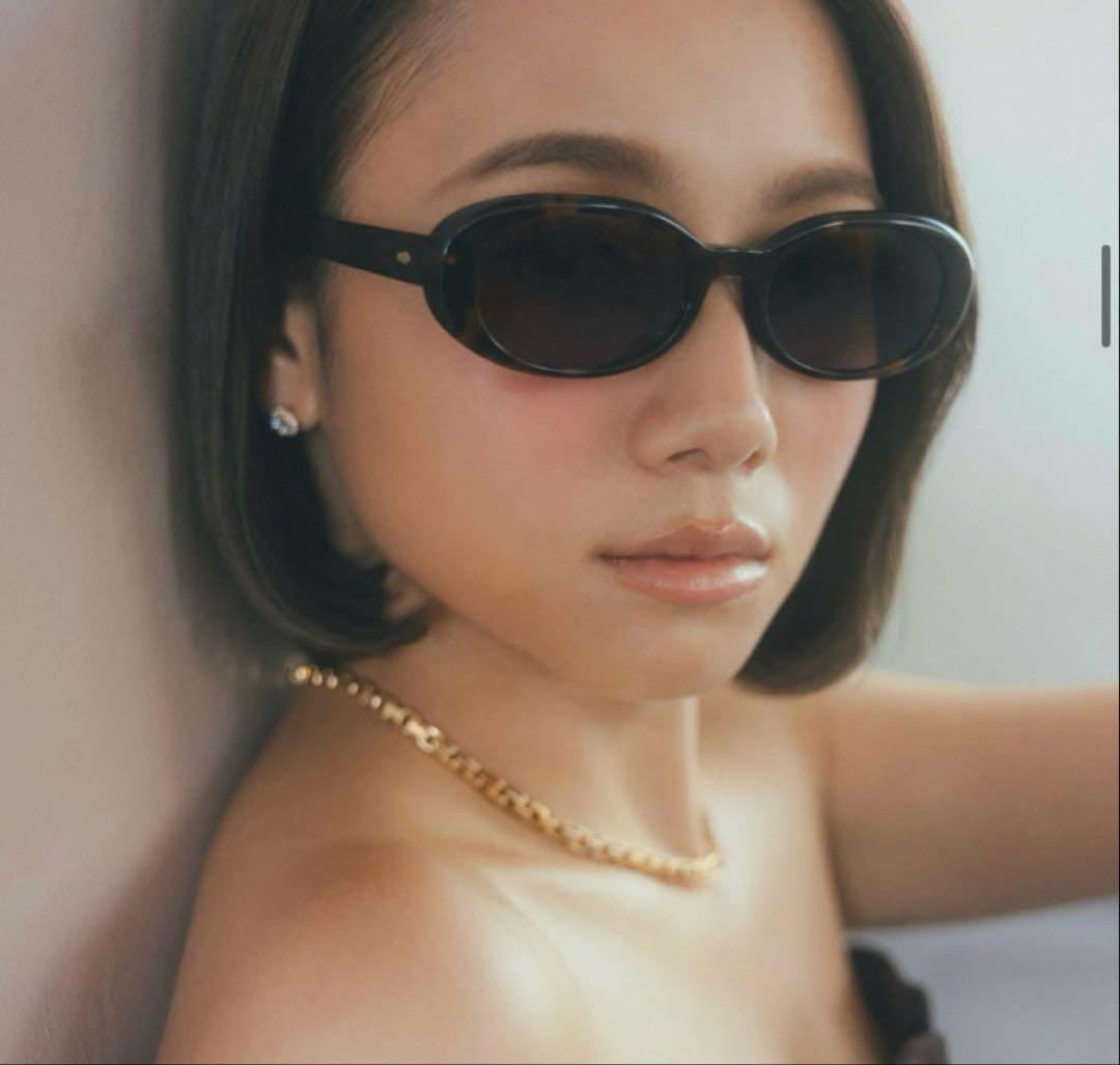 12/11までお値下げ！Zoff 伊原葵 サングラス オーバル ブラウン