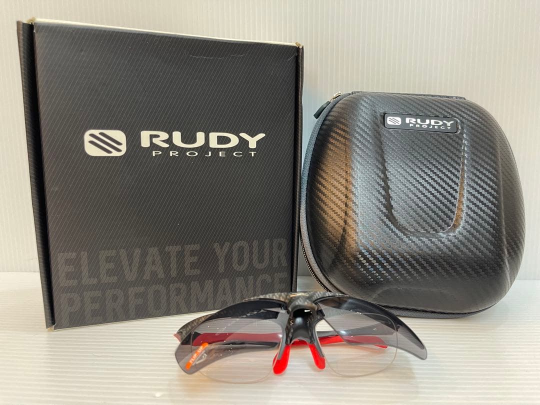 RUDYPROJECT IMPULSE フリップアップ カーボンフレーム 度入り