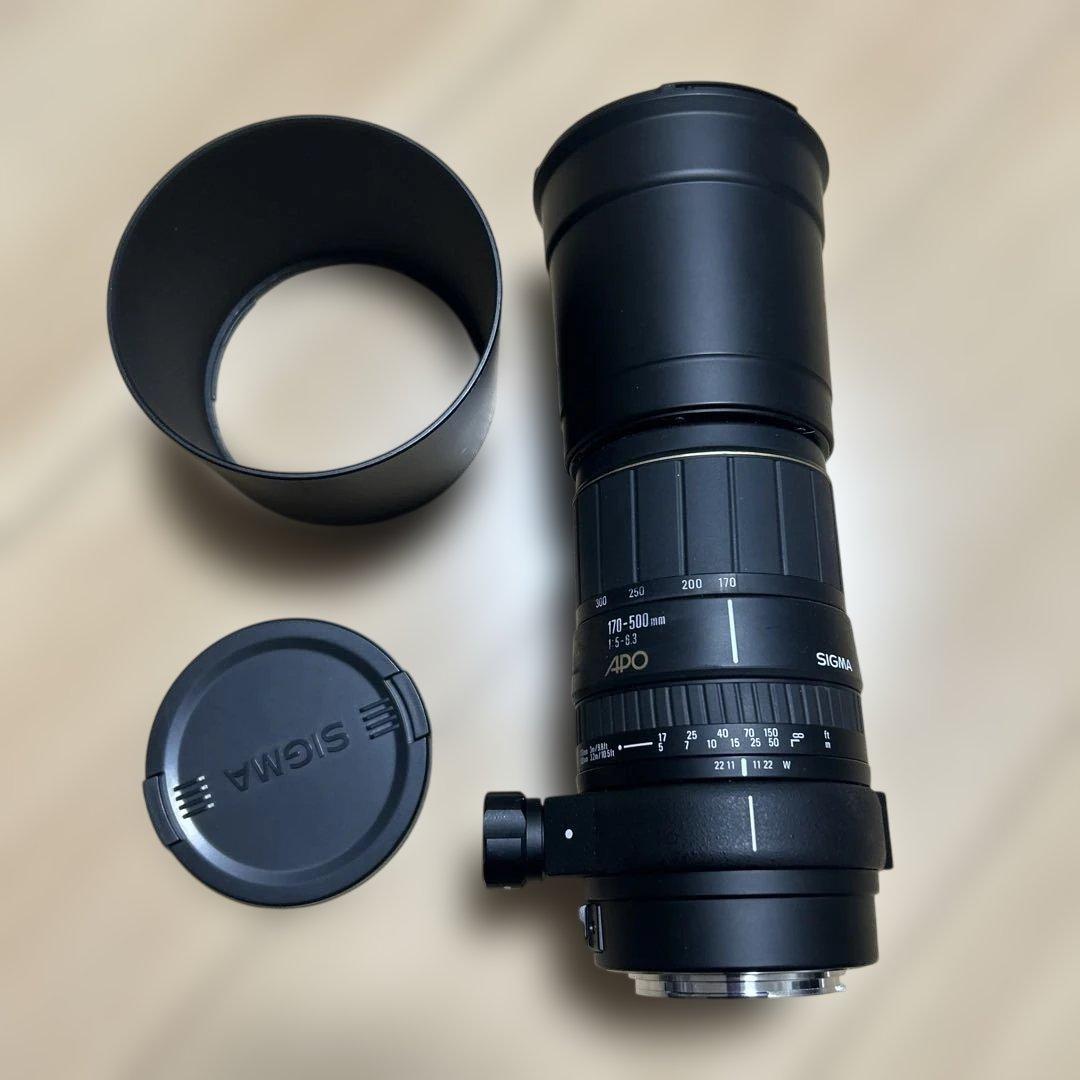 SIGMA 170-500mm F5-6.3 APO ズームレンズ