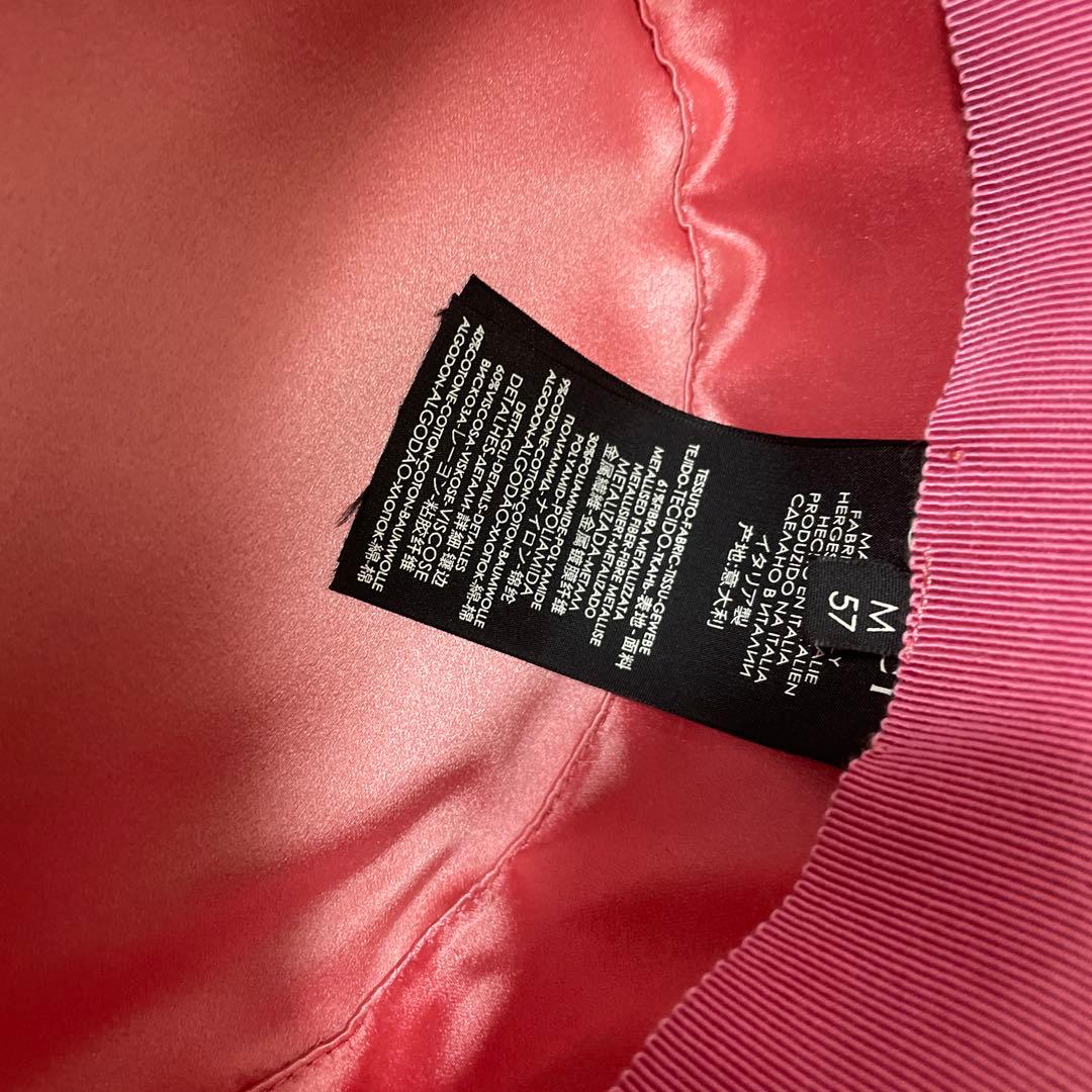 GUCCI ビーズ刺繍蜂モチーフ 麦わら帽子 2回着用超美品