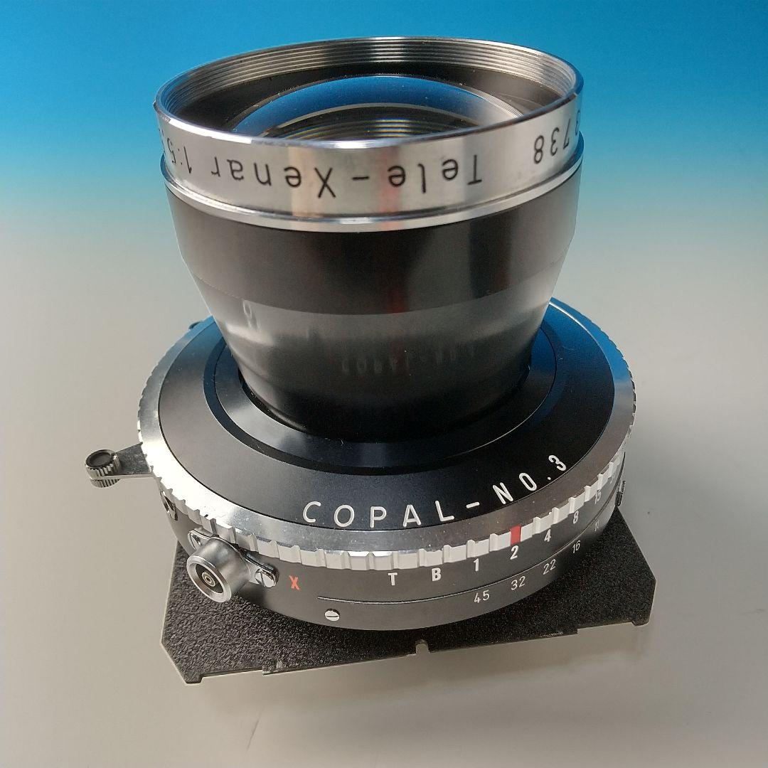 シュナイダ一大判カメラレンズ テレクスナー 360mm 　【美品】