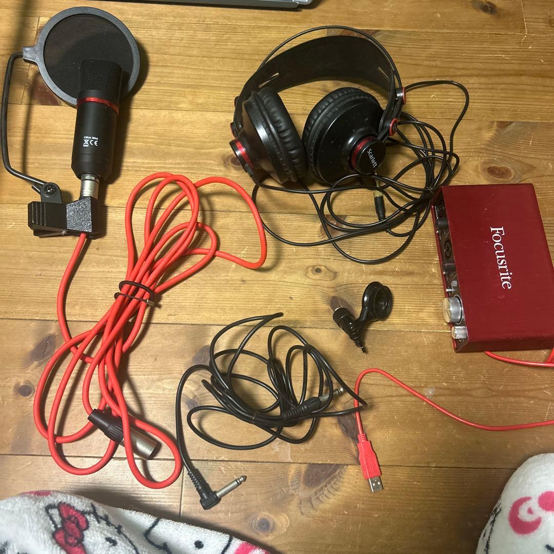 Focusrite オーディオインターフェイス セット