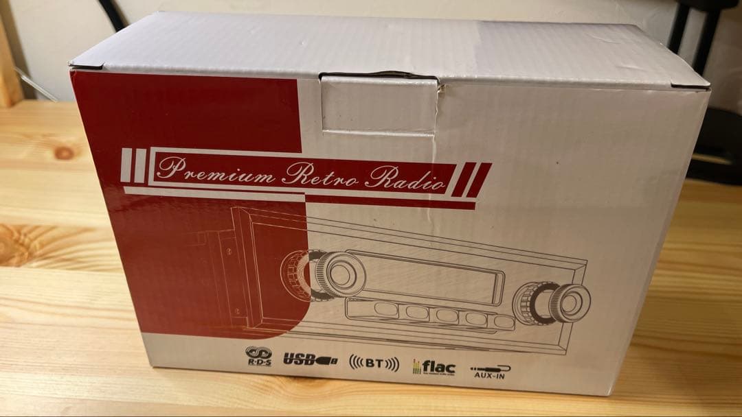 【日本周波数】 旧車レトロカーオーディオ（新品未使用）