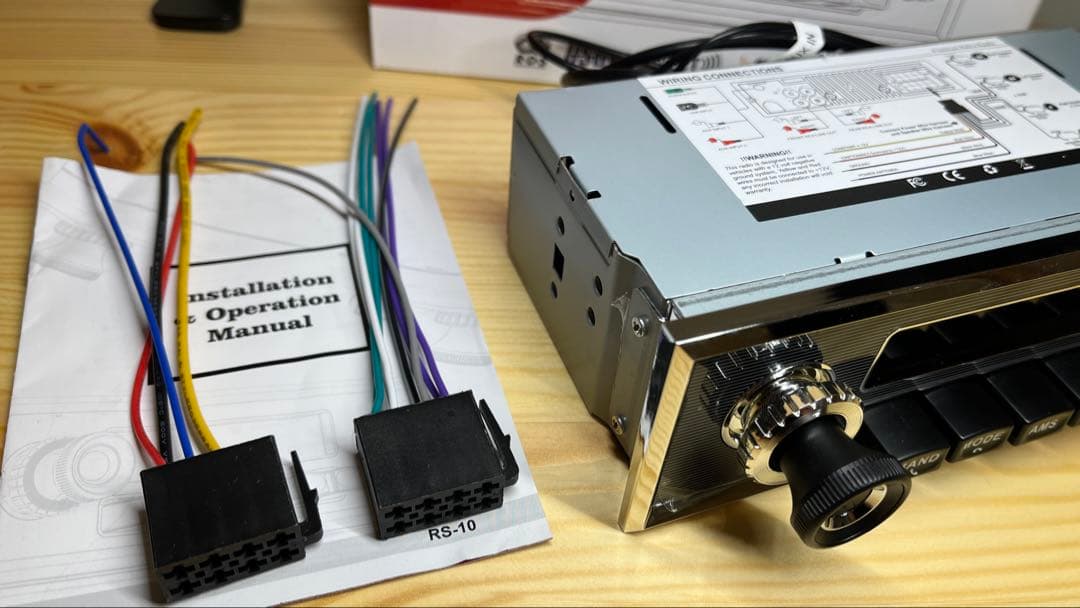 【日本周波数】 旧車レトロカーオーディオ（新品未使用）