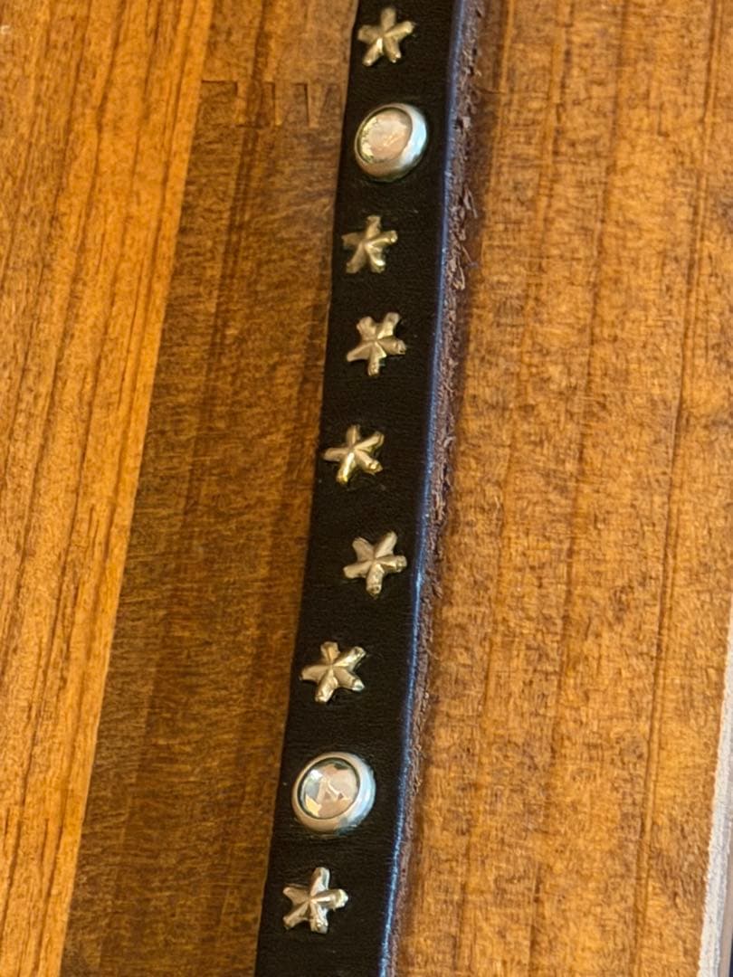 ベ*ス様 HTC レザーウォレットコード クリアストーン