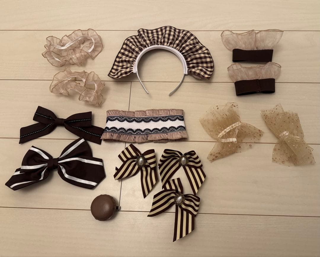 マリームーン マカロンメイド チョコレートベージュSMサイズ