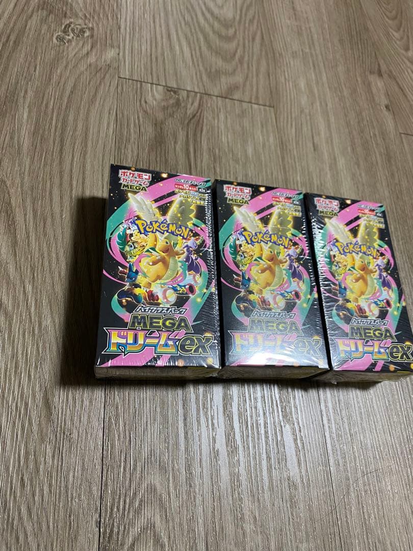 【新品未開封】ポケモンカードゲーム MEGAドリームex 1BOX シュリンク付