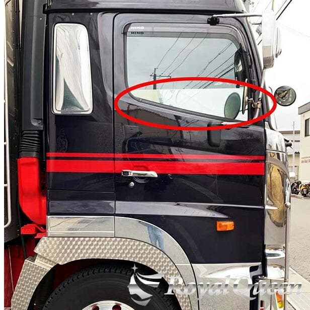 0563 丸棒付き 17プロフィア/17レンジャー ウインドウパネル ウロコ柄