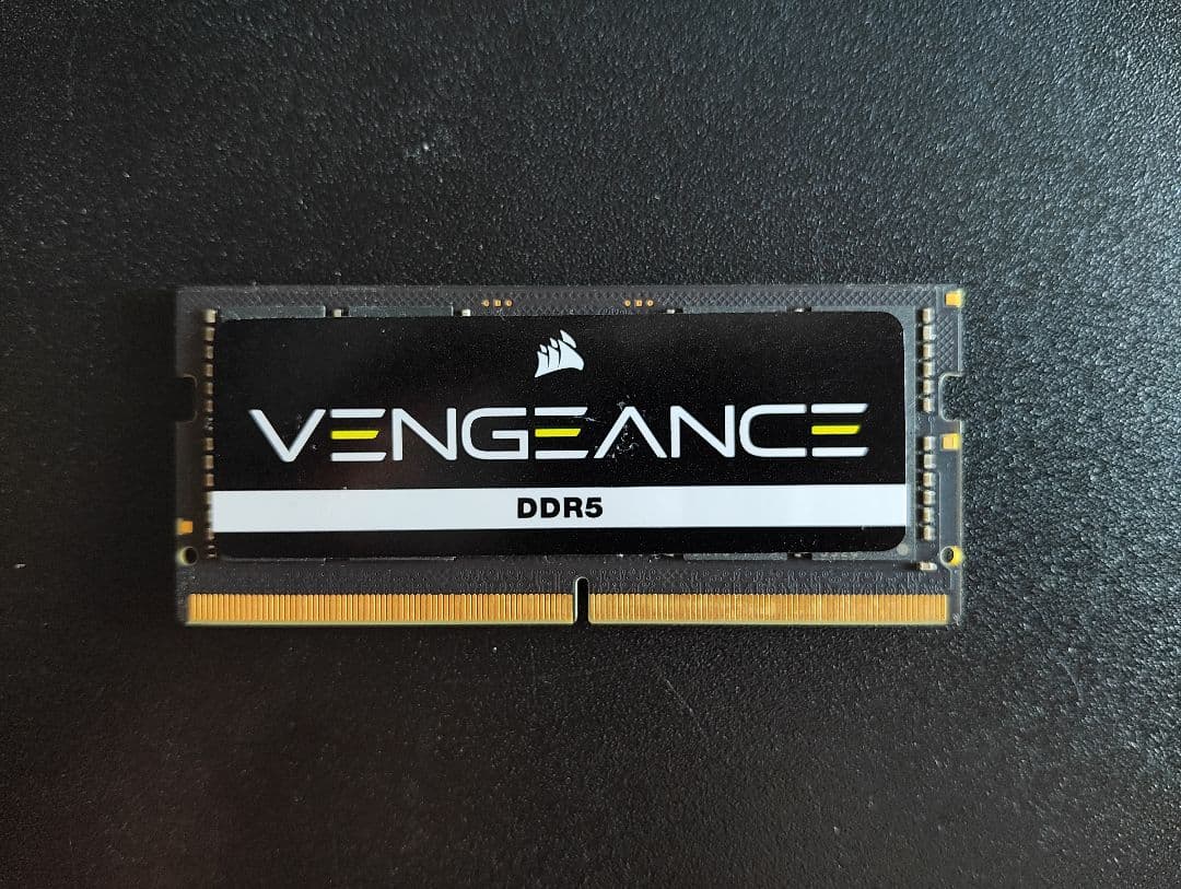 Corsair vengeance DDR5 sodimm 32GB 1枚