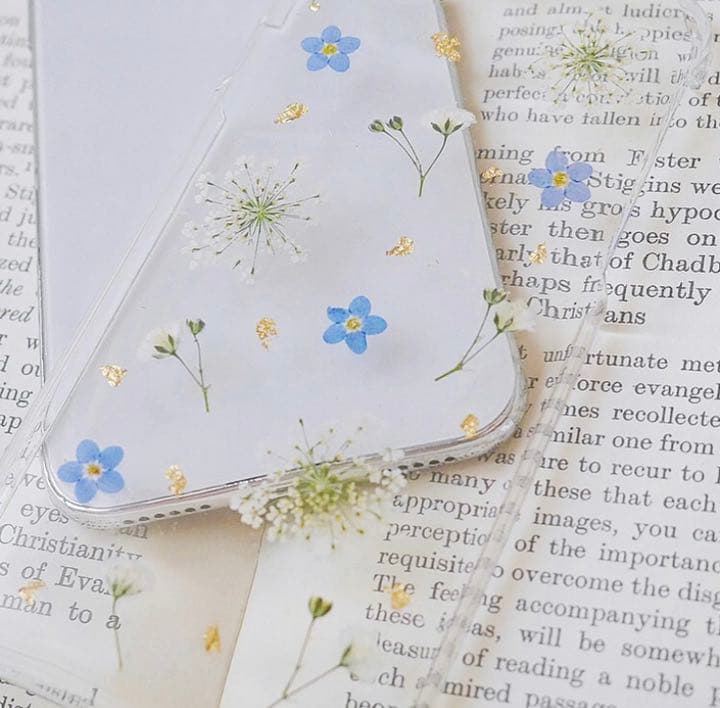 押し花スマホケース♡アートギャラリー