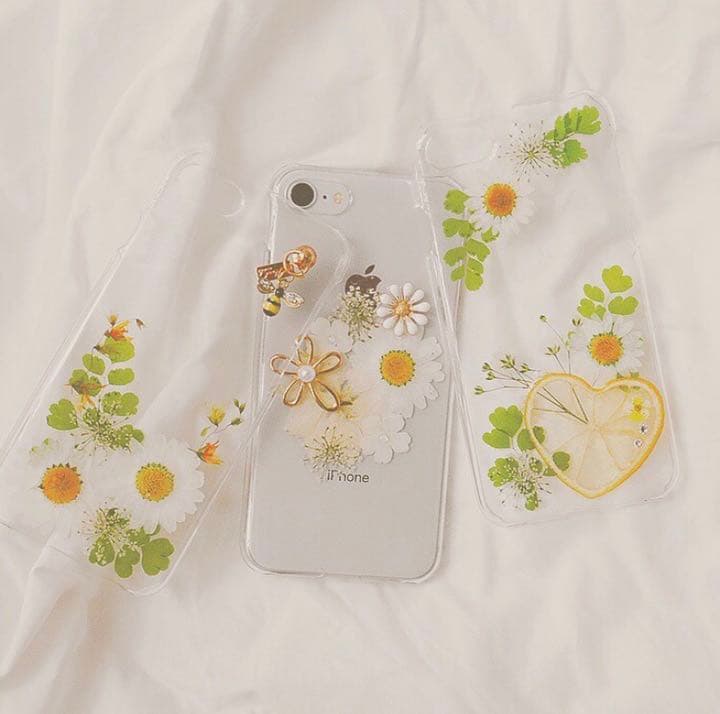 押し花スマホケース♡アートギャラリー