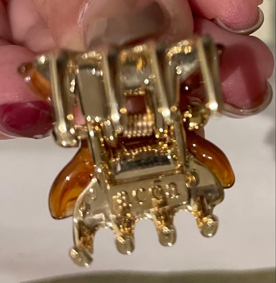 ACCA アッカ　バービークリップ　ミニ クリップ　2個セット　ブラウン