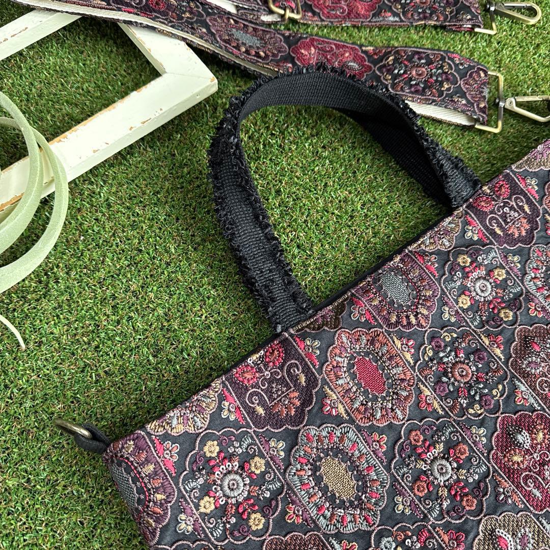 ワンコページ　ショルダー　レッスンバッグ