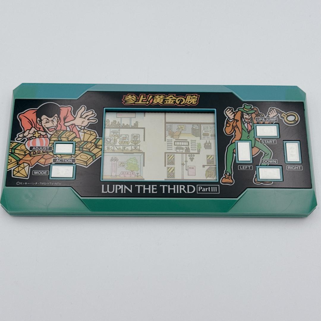 【希少/概ね美品】エポック社 ルパン三世 パートIII 黄金の腕 LSI