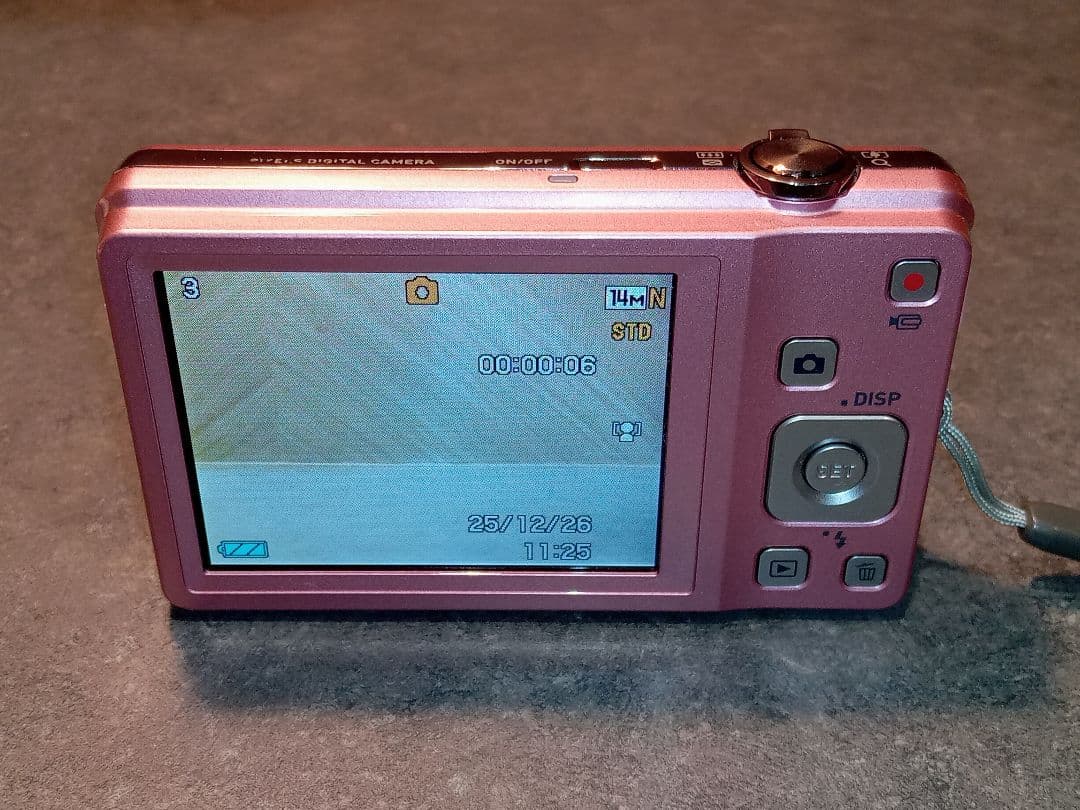 【CASIO】コンデジ EXILIM EX-ZS5 ピンク