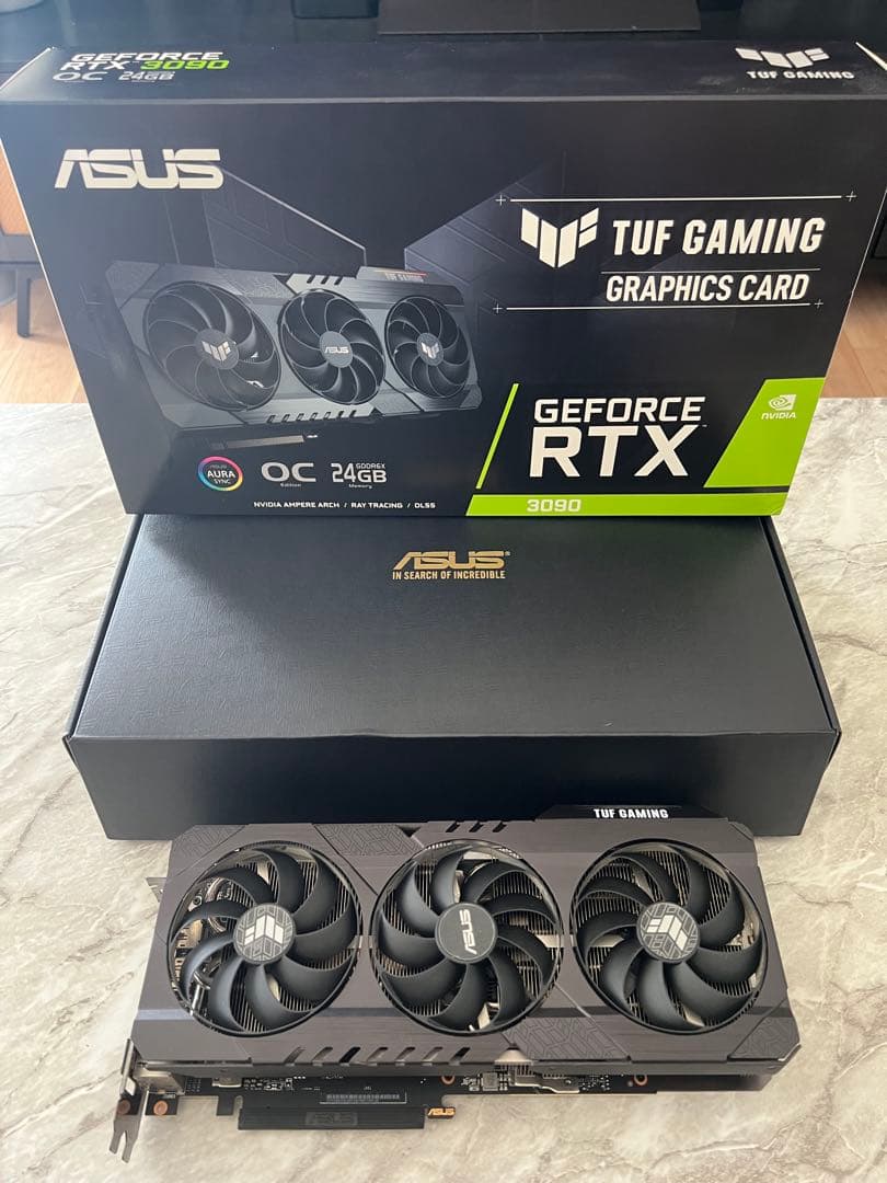 グラフィックボード・グラボ・ビデオカード ASUS TUF GAMING GEFRCE RTX 3090