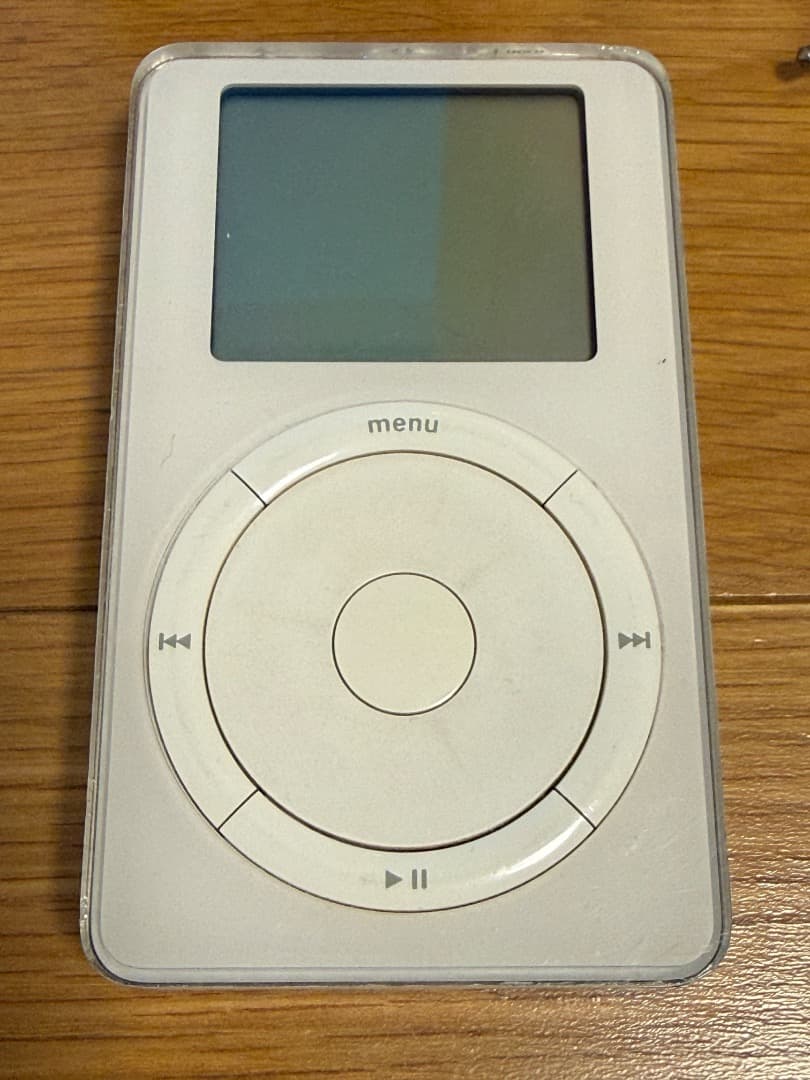 Apple iPod 初代（容量5G）完動品　傷あり