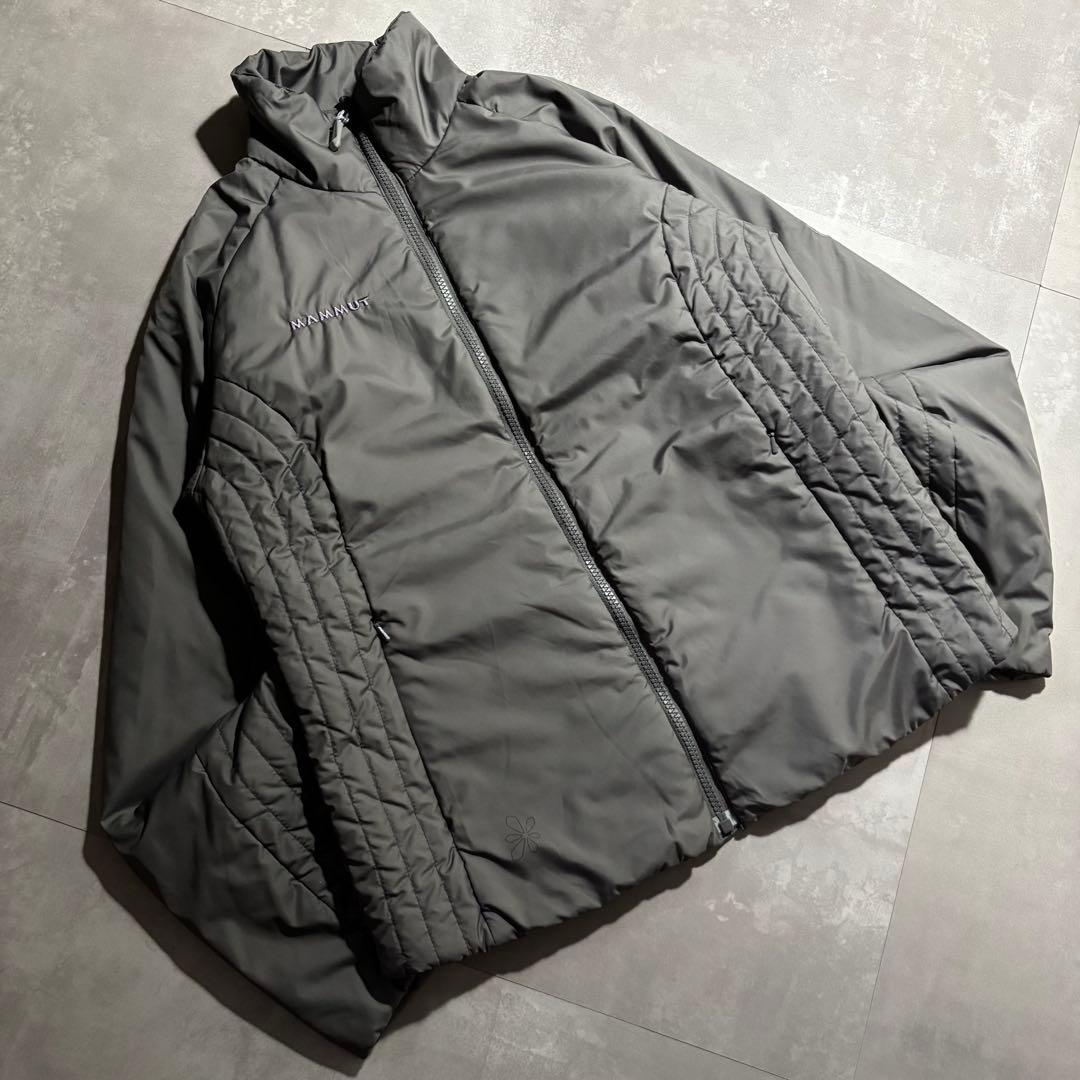 美品 MAMMUT マムート　パフジャケット　インサレーションジャケット　グレー