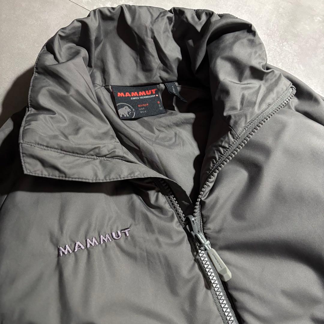 美品 MAMMUT マムート　パフジャケット　インサレーションジャケット　グレー