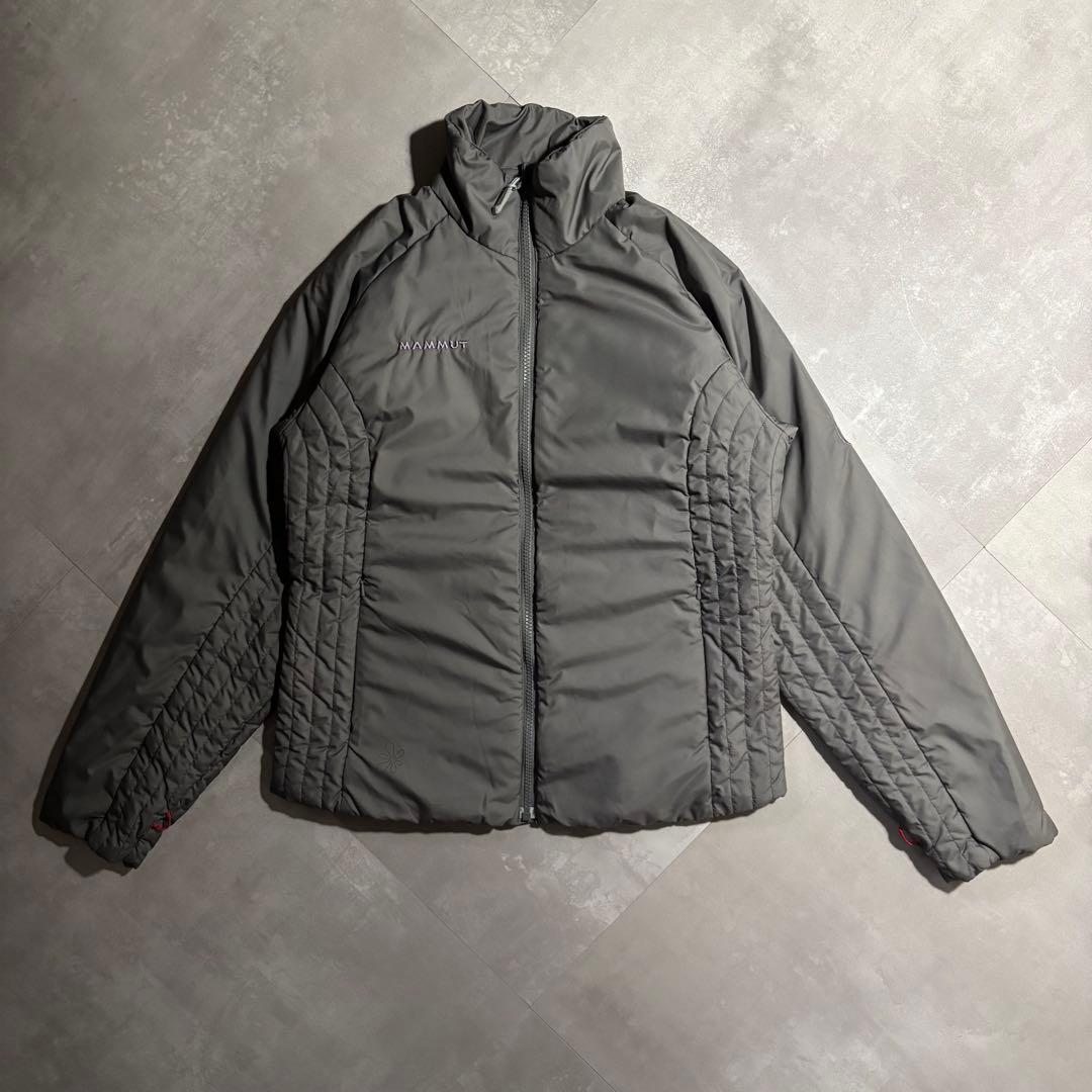 美品 MAMMUT マムート　パフジャケット　インサレーションジャケット　グレー