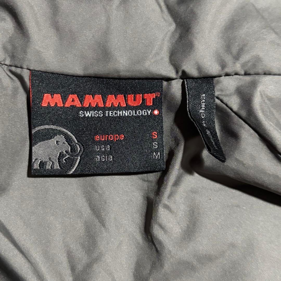 美品 MAMMUT マムート　パフジャケット　インサレーションジャケット　グレー