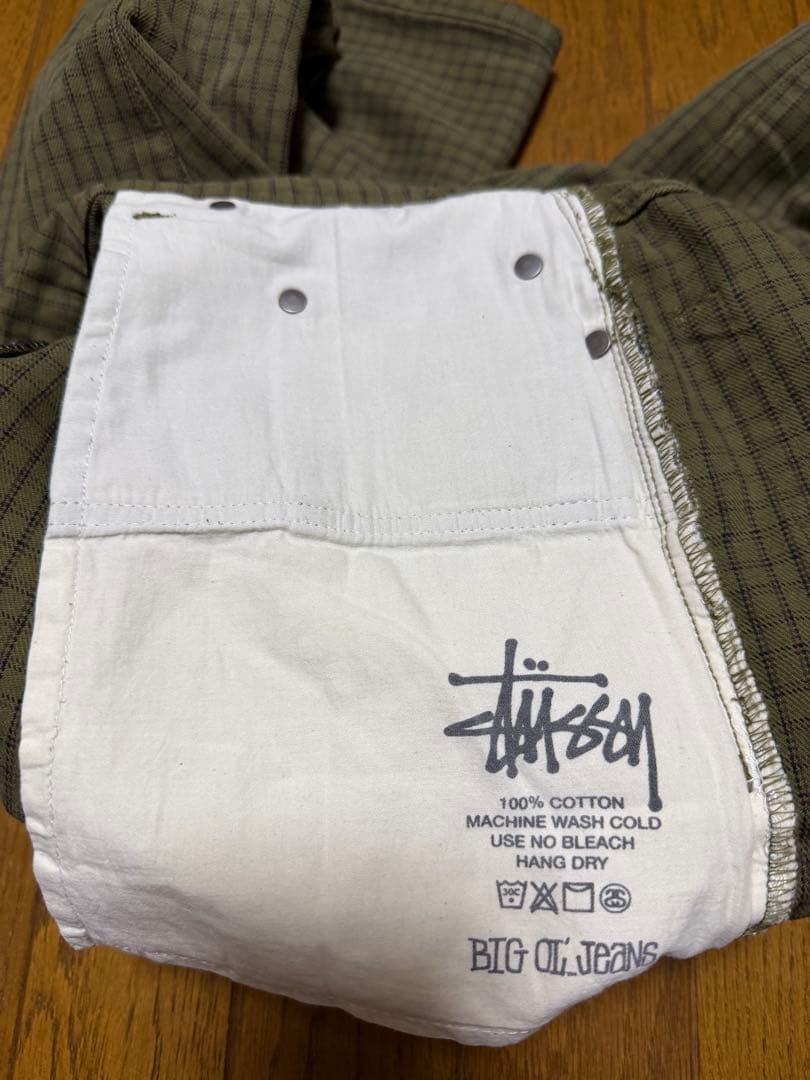 Stüssy チェック柄 チノパン