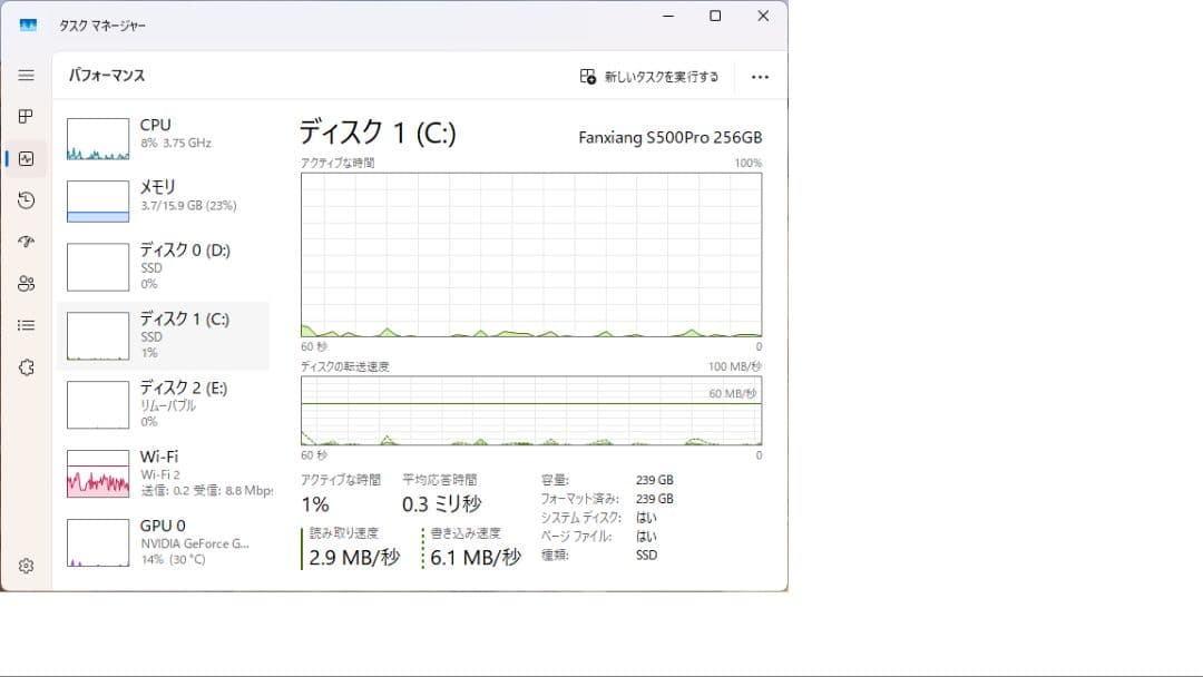 Ryzen3 3100 16GBメモリGT1030 デスクトップ