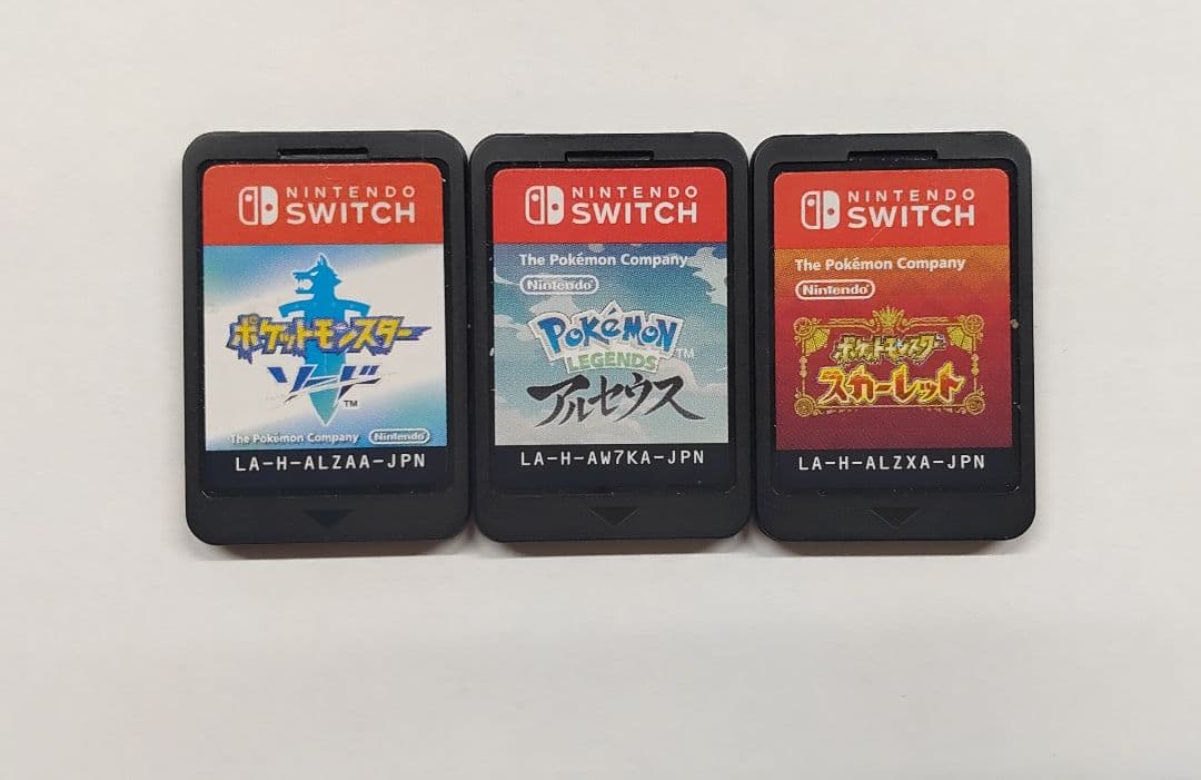 ポケットモンスター Switchカセット まとめ売り