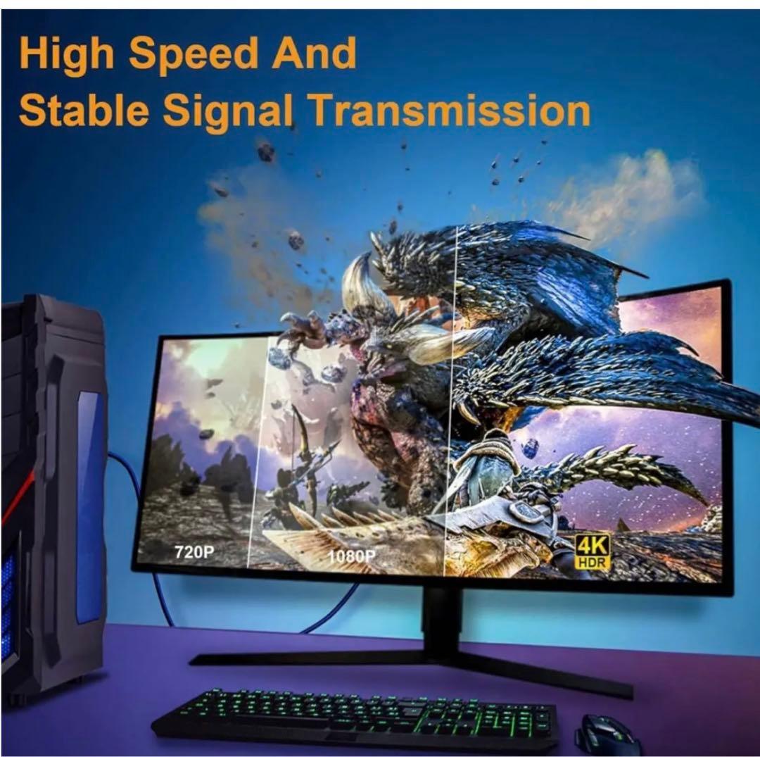 VEECOH 4K HDMIケーブル 　2m 2本パック 超高速