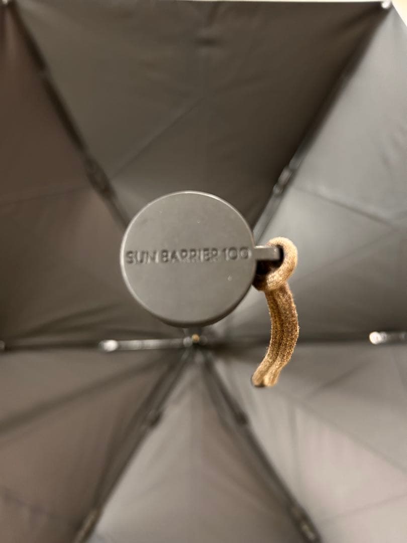 サンバリア 100 3段折り moku ブルー