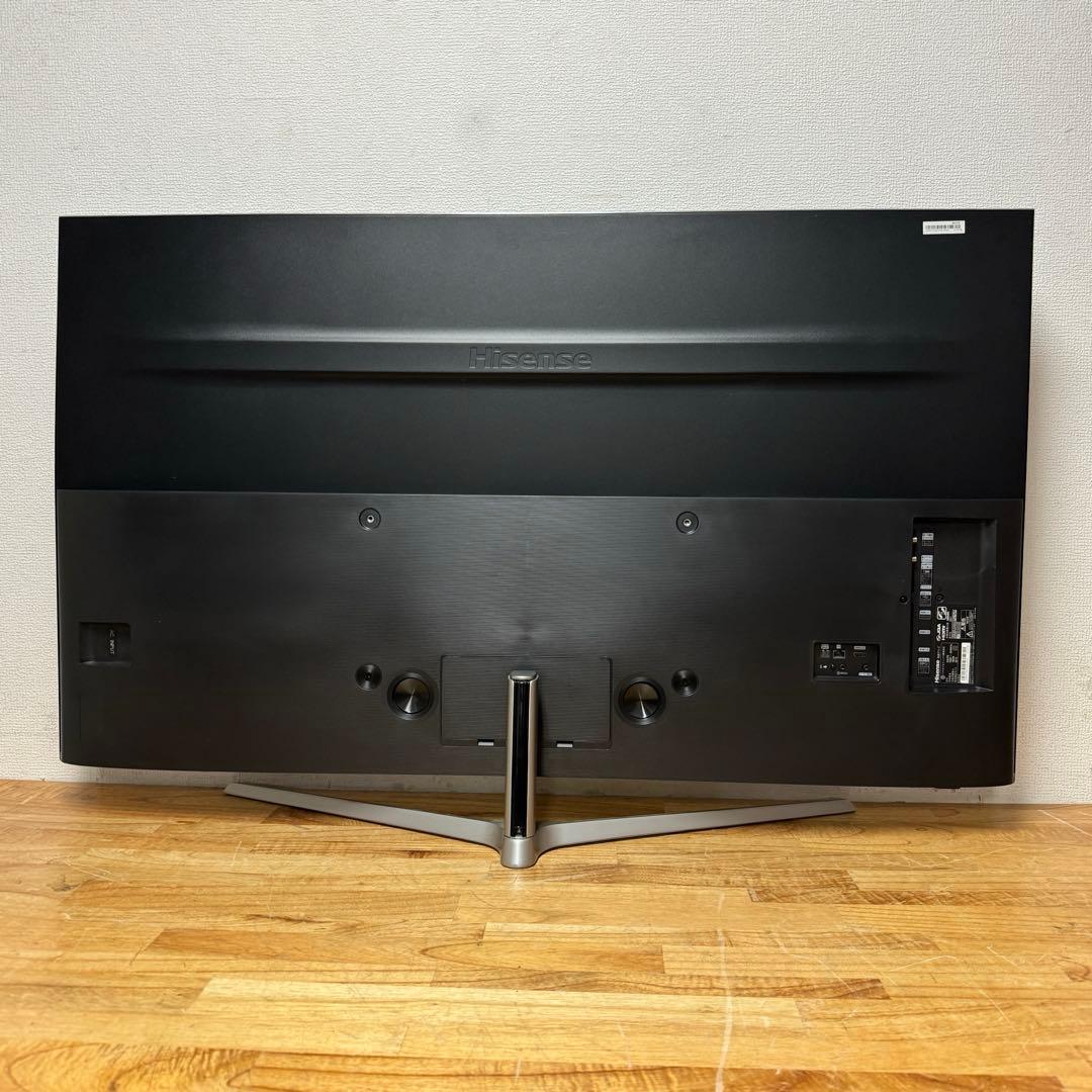 ハイセンス 55V型 4Kチューナー搭載 液晶テレビ 55U7E 動画アプリ○