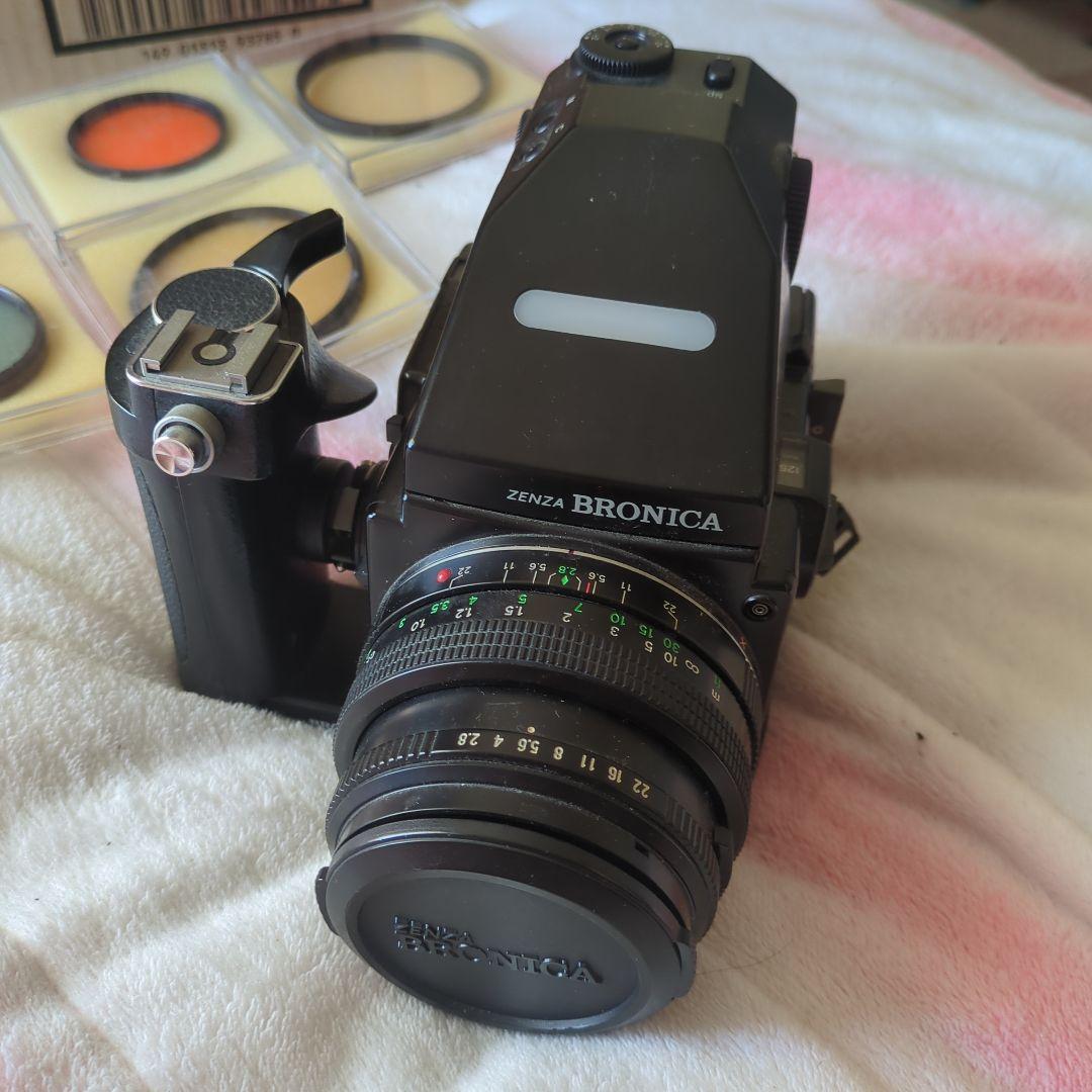 Zenza Bronica ETR 一眼レフカメラ 75mmレンズ付き