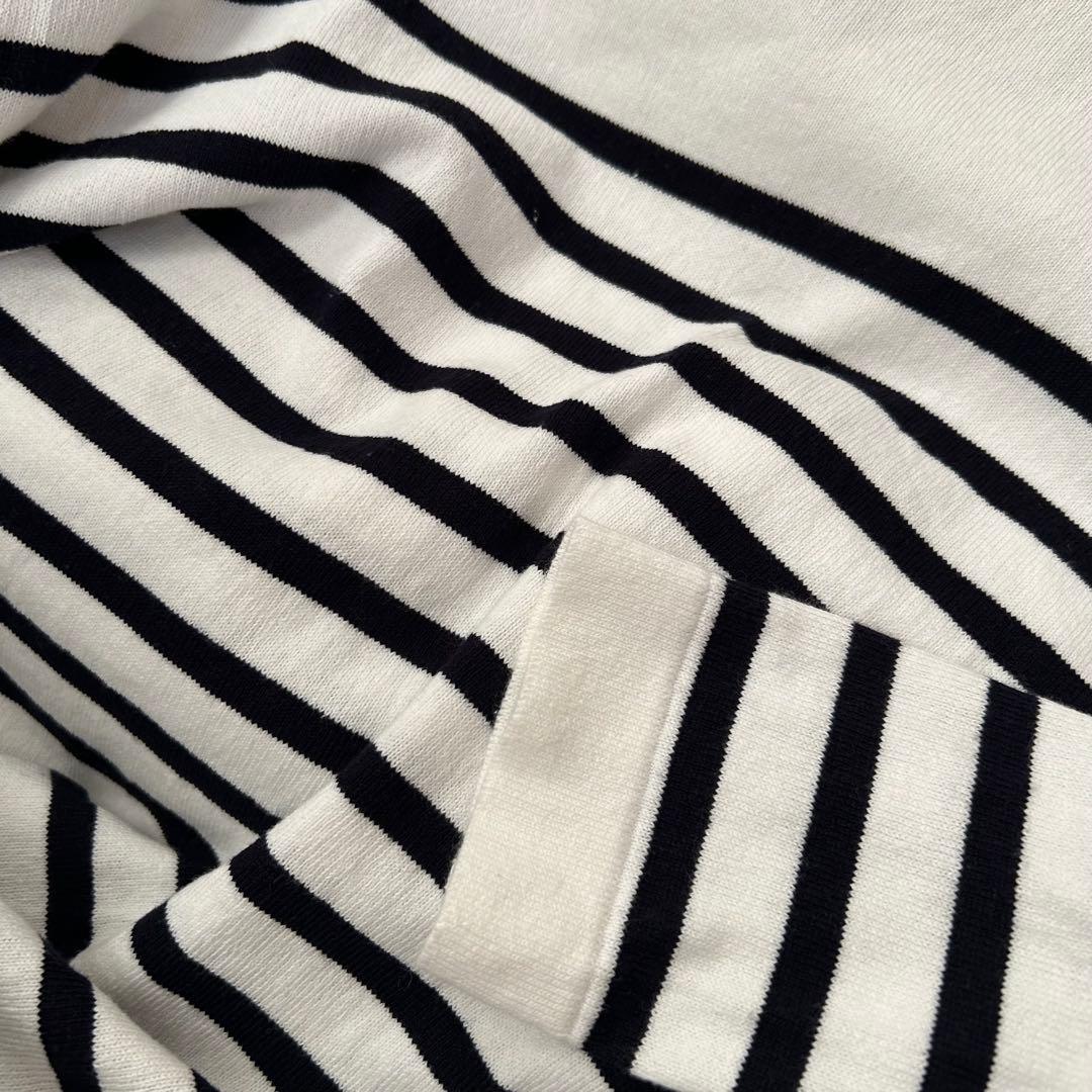 【MADISONBLUE/マディソンブルー】ボーダープルオーバー　00 白黒